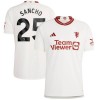 Maillot de Supporter Manchester United Sancho 25 Troisième 2023-24 Pour Homme